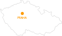 Praha na mapě ČR