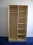 Wardrobe without door